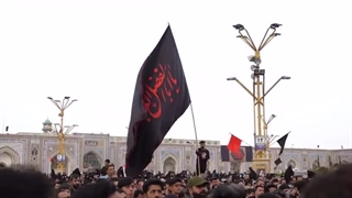 چهارپایه خوانی محمود کریمی در حرم امام رضا علیه السلام شب شهادت حضرت علی علیه السلام