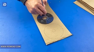 پولیش کف اتو با سنگ فرز