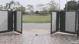 نحوه نصب و کارکرد درب پارکینگی اتوماتیک کشویی (ریلی)