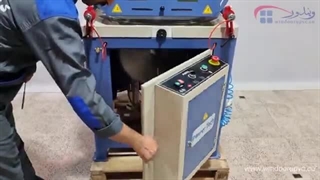 معرفی دستگاه یو پی وی سی تک سر برش 550 پاورتک