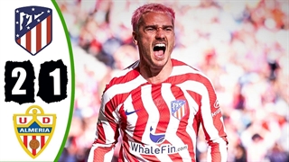 هایلایت بازی اتلتیکو مادرید 2-1 آلمریا; درخشش گریزمان!