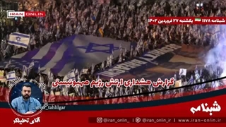 14020127: مرکز اطلاعات رژیم صهیونیستی- اگر خشم ایران کاهش نیابد، احتمال جنگ تمام عیار قطعی است