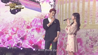 اجرای کاور آهنگ Dream از Beakhyun و Suzy توسط Chanyeol و Nayeon