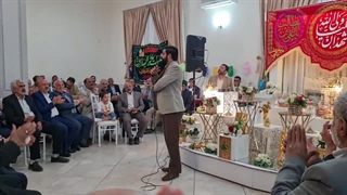جشن ولادت امام حسن مجتبی علیه السلام - جلسه انصارالرضا ع کشیک پنجم روز