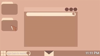Aesthetic Brown Computer Intro Template *No Text* (Free download)