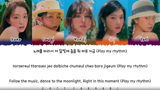 لیریک آهنگ feel my rhythm از ردولوت