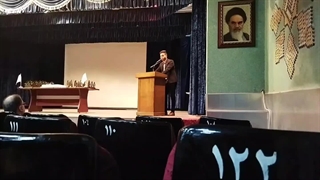 اجرای زنده هادی فرهادی در جشن فارغ التحصیلی رشته ی علوم سیاسی ورودی های ۹۸