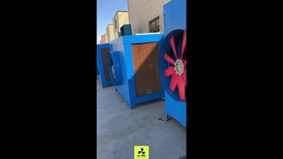 تولید و طراحی انواع کولر سلولزی (صنعتی ) در اصفهان شرکت کولاک فن 09121865671