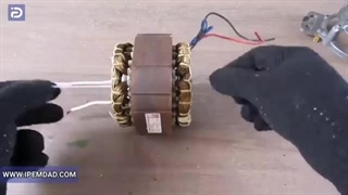 با موتور لباسشویی دستگاه جوش بساز!