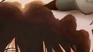 نقاشی قشنگی از ادوگا کونان و موری ران : برای قسمت شکلات دادن