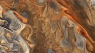 مشتری از دید فضاپیمای جونو