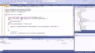 آموزش ساخت امتحان آنلاین در asp.net core قسمت ششم