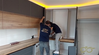 کابینت آشپزخانه مدرن { پروژه رامسر } - کاژه