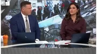 مذیعة أسترالیة تبکی الوضع فی سوریا بعد الزلزال