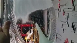 مایع کره ای شفاف سازی چراغ