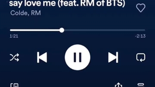 آهنگ " Don't ever say love me" از Colde با همکاری نامجون منتشر شد