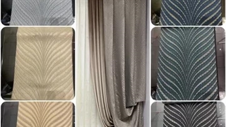 پرده دکوری پیلیسه یکطرفه