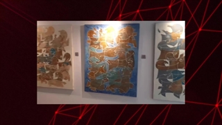 گزارش تصویری نمایشگاه آثار استاد پژمان متقیان