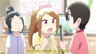 انیمه اولین دوست از دنیا بی‌خبرِ من Jijou wo Shiranai Tenkousei ga Guigui Kuru قسمت 6