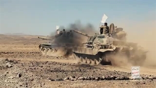 14020218: مناورة "الوفاء للشهید القائد" واحدة من أکبر التدریبات العسکریة للقوات المسلحة - تقریر یحیى الشامی