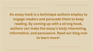 TYPES OF ESSAY HOOKS