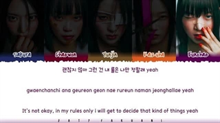 لیریک اهنگ Eve, Psyche and The Bluebeard's Wife از lesserafim