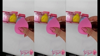 پد آرایشی اشکی تخم مرغی