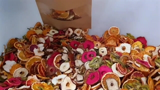 خط تولید و بسته بندی میوه خشک