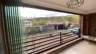 نمونه کار بالکن شیشه ای