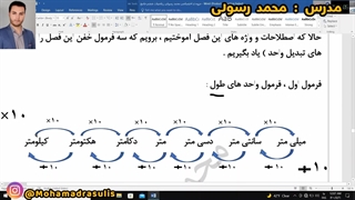 فصل پنجم ریاضی ششم