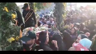استقبال مردم شهید پرور الیگودرز از پیکر مطهر شهید هشت سال دفاع مقدس یوسف سرلک