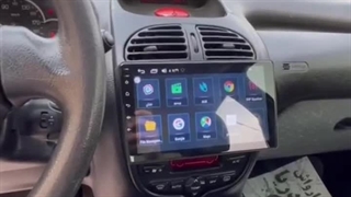 مانیتور اندروید پژو 206 با بهترین کیفیت