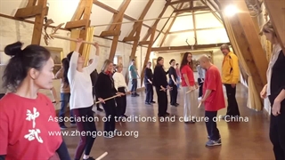 [Zhen Gongfu] چوب جادویی برای انعطاف عضلات ناحیه کمر! (مو یوچون)