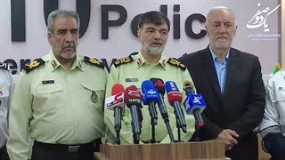 توسعه مرکز فوریت های پلیسی 110 با حضور سردار رادان سردار محمدیان تهران بزرگ