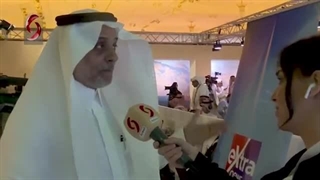 حوار أجرته موفدة الإخباریة السوریة إلى جدة مع فهیم الحامد مستشار وزیر الإعلام السعودی