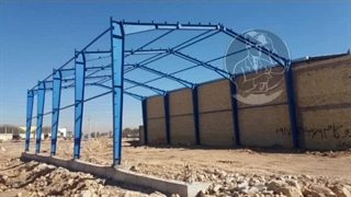 ساخت سوله صنعتی کارگاهی در جهرم گروه صنعتی تکنیک سازه09173001403