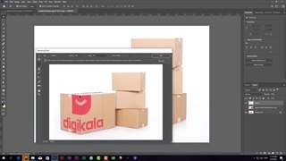 photoshop tutorial | آموزش ساخت موکاپ جعبه