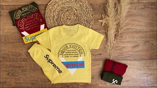 خرید تیشرت شلوارک پسرانه لویس ویتون