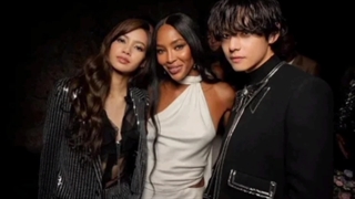 حضور تهیونگ و لیسا در جشن تولد مدل معروف نائومی