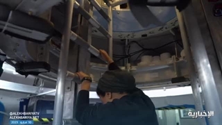 تدریب رائدة الفضاء السعودیة ریانه برناوی وجاهزیتها لرحلة الفضاء