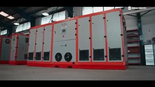 طراحی و ساخت ترانس رکتیفایر ۱۵۰۰۰ آمپر هواخنک ۱۲ پالس تریستوری خزرترانسفو