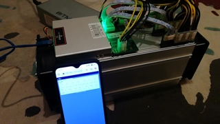 تست کارکرد ماینر S9j