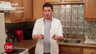 ۳۷.جمع کردن خرده شیشه های لامپ