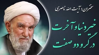 خیر دنیا و آخرت در گرو دو صفت - آیت الله ناصری