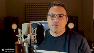 تا کی حسرت آواز خواندن ؟| آموزش رایگان آواز | معرفی کافه آواز | مهدی هدایی