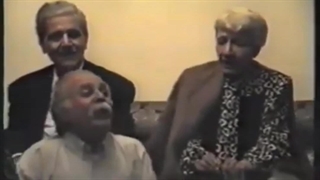 همخوانی ناصر مسعودی و بانو دلکش فقید تنبک جهانگیر ملک در حضور بزرگان فرهنگ شریف و.. در بزم خصوصی