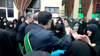 خواهران مسجد حضرت ولیعصر (عج) شهرک شهید محلاتی در دهه کرامت ۱۴۰۲ زیر سایه خورشید