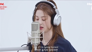 صدای بهشتی :) (Huh Yun-jin از LE SSERAFIM)