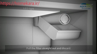 چگونه فیلتر آب یخچال را تعویض کنیم؟