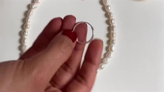 گردنبند و گوشواره مروارید اصل(پرورشی) برند الماسین آذر